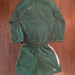 Nike Forest Green Lightweight Track Jacket